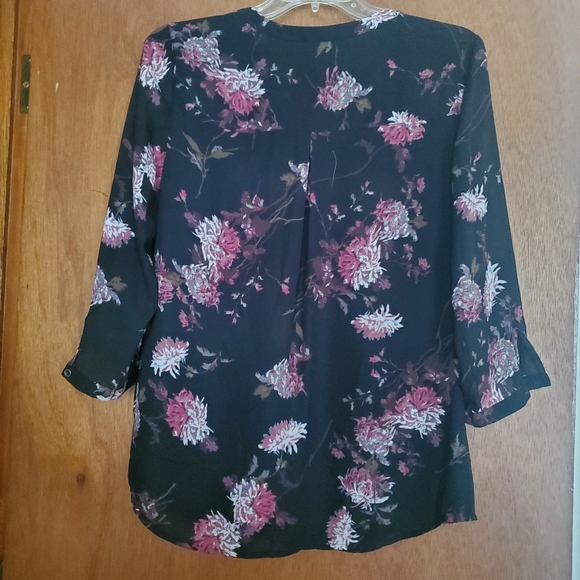 Maurices Floral Side Button Blouse - Picture 8 of 9
